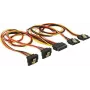 Internes Stromkabel DeLOCK 60154 0,3 m 4 x SATA 15-pin
