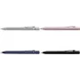Kugelschreiber Faber‑Castell 144162 — Clip‑on einziehbar, blaue Tinte, pinkfarbener Korpus, Extra Bold Spitze, 1 Stk.