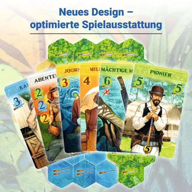 Race to El Dorado, Brettspiel Neuauflage 2023