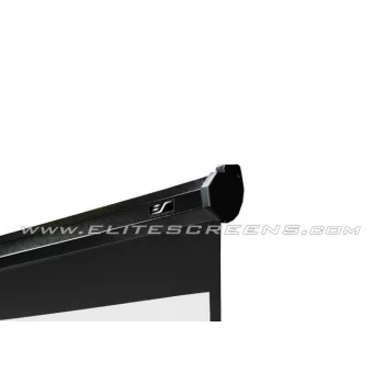 Manuelle Projektionsleinwand Elite Screens M128UWX 128 Zoll 16:10 — sichtbar 276 cm x 172,3 cm, gesamt 283,3 x 189,9 cm, 13,1 kg