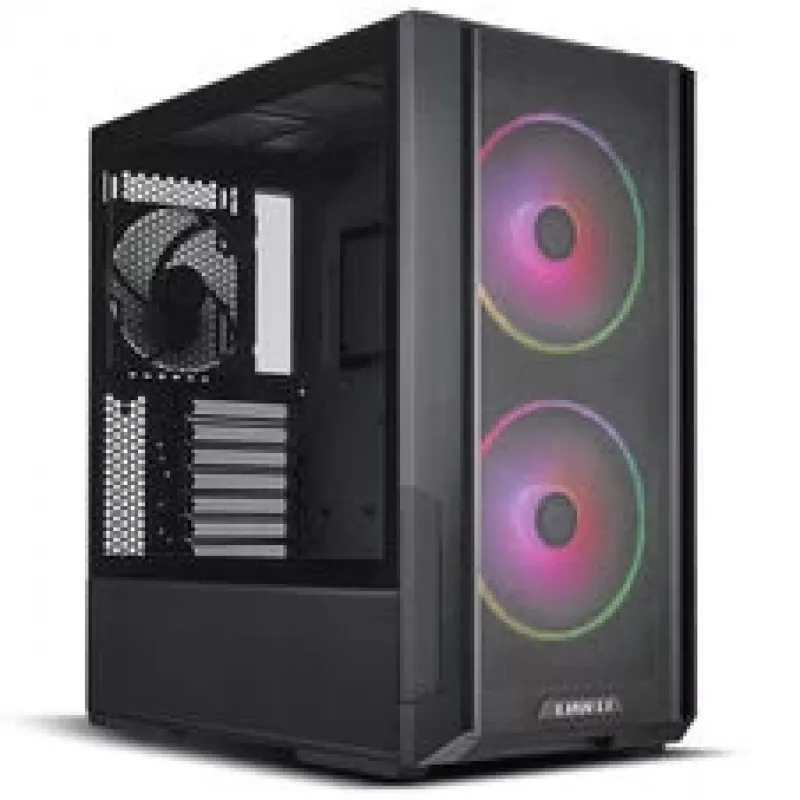 Lian Li LANCOOL 216 PC-Gehäuse-Bundle + HYDROSHIFT II LCD-C 360TL AiO - schwarz
