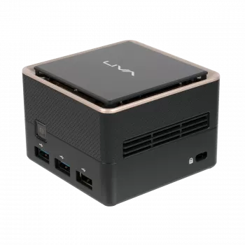 EliteGroup Mini Barebone PC LIVA Q3 Plus R1505G AMD Ryzen Embedded - Thin Client - 3,3 GHz