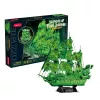 3D-Puzzle-Modell Fliegender Holländer, das im Dunkeln leuchtet, cubicfun 306-T4041H
