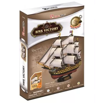 3D-Puzzle CubicFun HMS Victory
