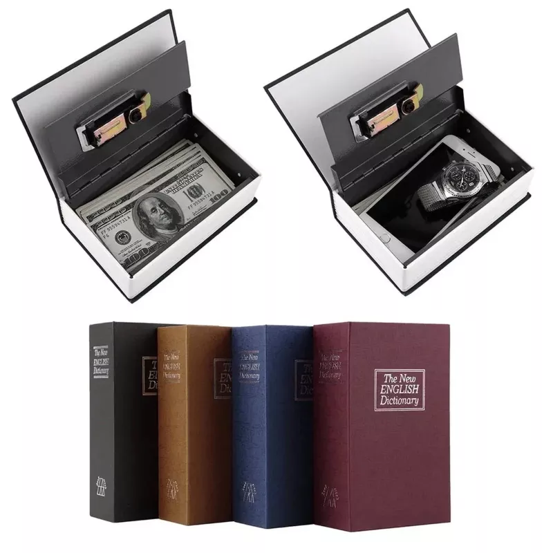 Extralink Home Buchsafe, Spardose, Stahltresor für Schlüssel, S-405