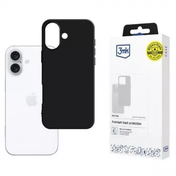 Matte Case iPhone 16 6,1 schwarz