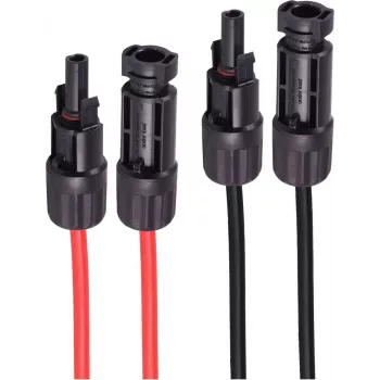 shiverpeaks ®-PV4 Verlängerung, 4 mm², 2-teiliges Set Rot/Schwarz, 15 m (BS02-320816)