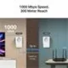 MERCUSYS MP500P KIT - AV1000 Gigabit Passthrough Powerline Starter Kit mit Steckdose