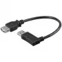 USB-Kabel Goobay 95701-GB USB 2.0 0,15 m Schwarz