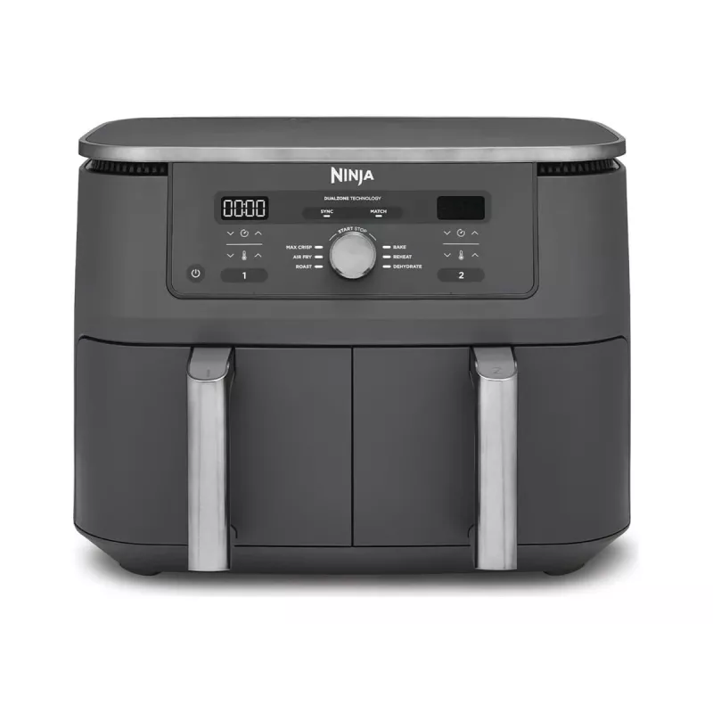 Heißluftfritteuse Ninja DZ400EU 9,5 L 2470 W Grau Double