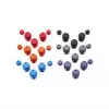 Asetek Aluminium-Tasten-Farbset für Asetek-Controller – 6 Farben Set