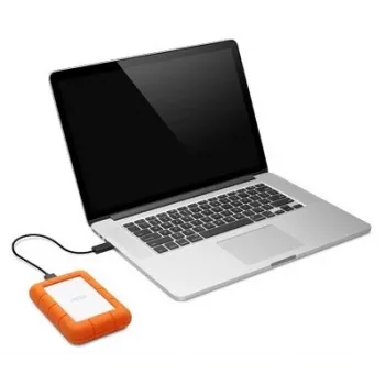 LaCie Rugged Mini Externe Festplatte 4 TB 5400 U/min Micro-USB B 3.2 Gen 1 (3.1 Gen 1) Orange