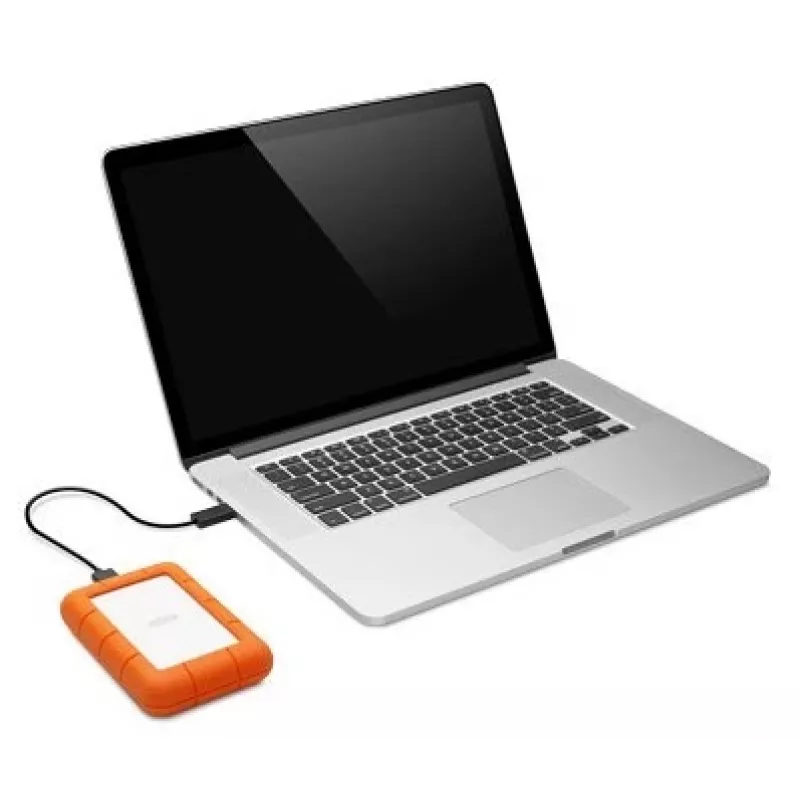 LaCie Rugged Mini Externe Festplatte 4 TB 5400 U/min Micro-USB B 3.2 Gen 1 (3.1 Gen 1) Orange