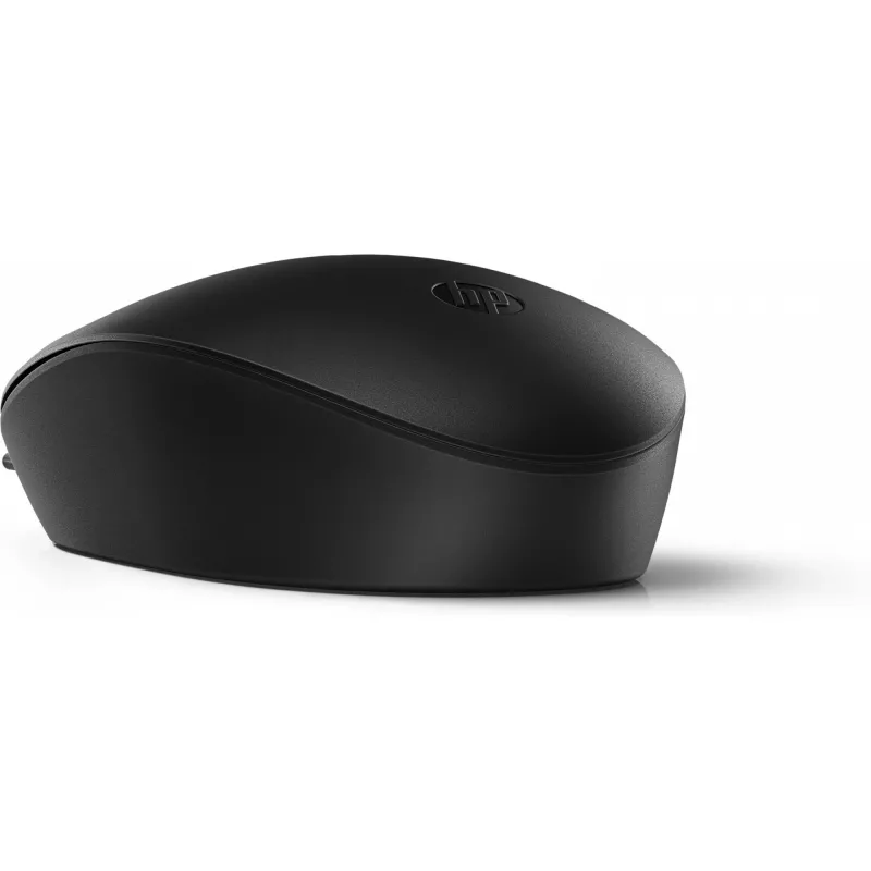 HP 125 Kabelmaus, beidhändig, optisch, USB Type-A, Schwarz