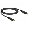 USB-Kabel DeLOCK 85531 USB 3.2 Gen 2 1m USB C Schwarz