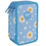 Dreistöckiges Federmäppchen mit Ausstattung CoolPack Jumper 3 DAISY SUN