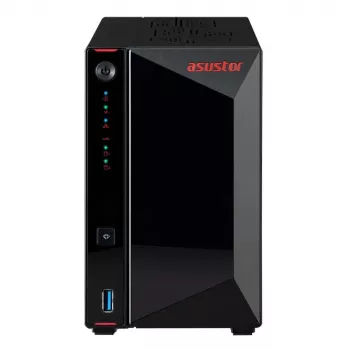 Asustor AS5402T NAS/Storage-Server Intel® Celeron® N5105 4 GB DDR4 0 TB ADM Schwarz