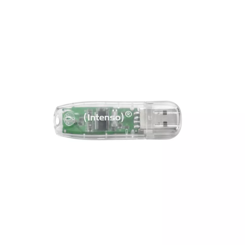 MEMORY DRIVE FLASH USB2 32GB/TRANSPARENT 3502480 INTENSO