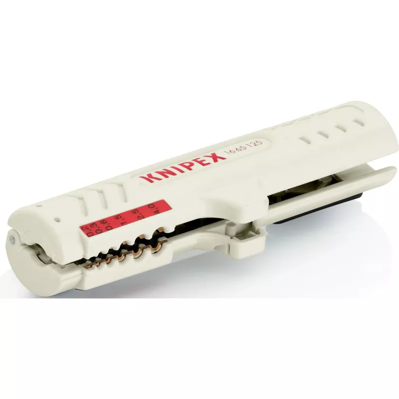 Knipex 16 65 125 SB Kabelabisolierer Grau