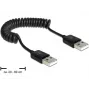 USB-Kabel DeLOCK 83239 USB 2.0 0,6 m Schwarz