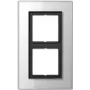 JUNG LSP 982 GL WW - Schwarz - Grau - Glas - 115 mm - 186 mm - 1 Stück(e)