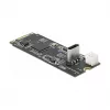 M.2 Key B+M Stecker auf USB Type-C Buchse Konverter, DeLOCK, 63174