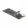 M.2 Key B+M Stecker auf USB Type-C Buchse Konverter, DeLOCK, 63174