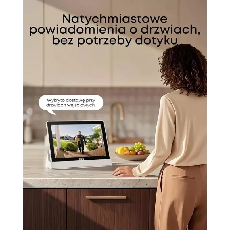 Home-Sicherheitsassistent Anker Eufy T87A03W1 Smart-Gerät Schwarz/Weiß