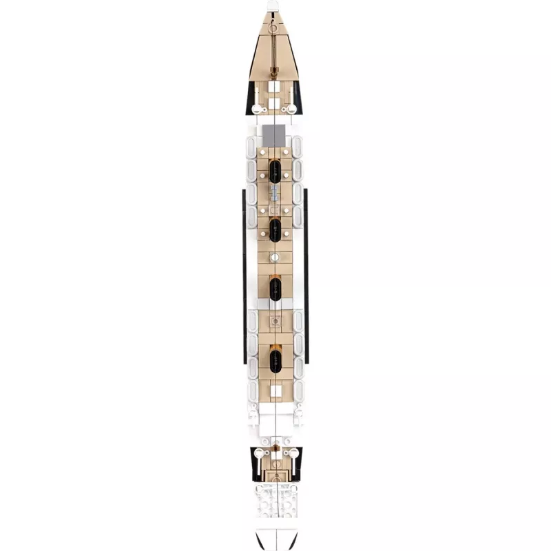 Konstruktionsset Cobi R.M.S. Titanic Modell 593 Teile COBI-1680 — Maßstabsgetreue Modellbausteine