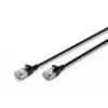 Patchkabel Digitus CAT 6A Klasse Ea F/FTP 5m Schwarz