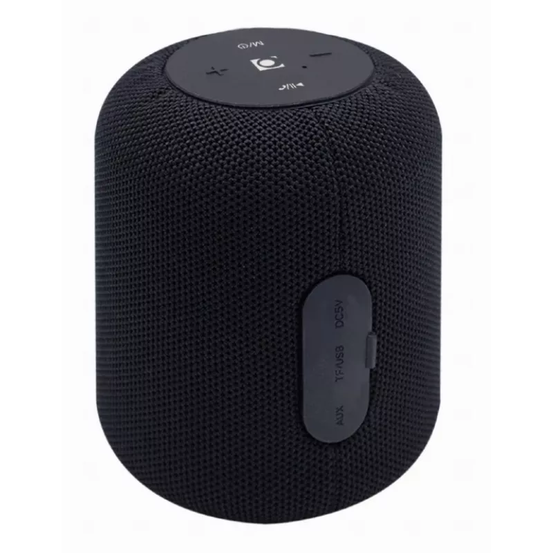 Mono tragbarer Lautsprecher Gembird SPK-BT-15-BK — 5 W RMS, Bluetooth, MicroSD, 1200 mAh, Schwarz