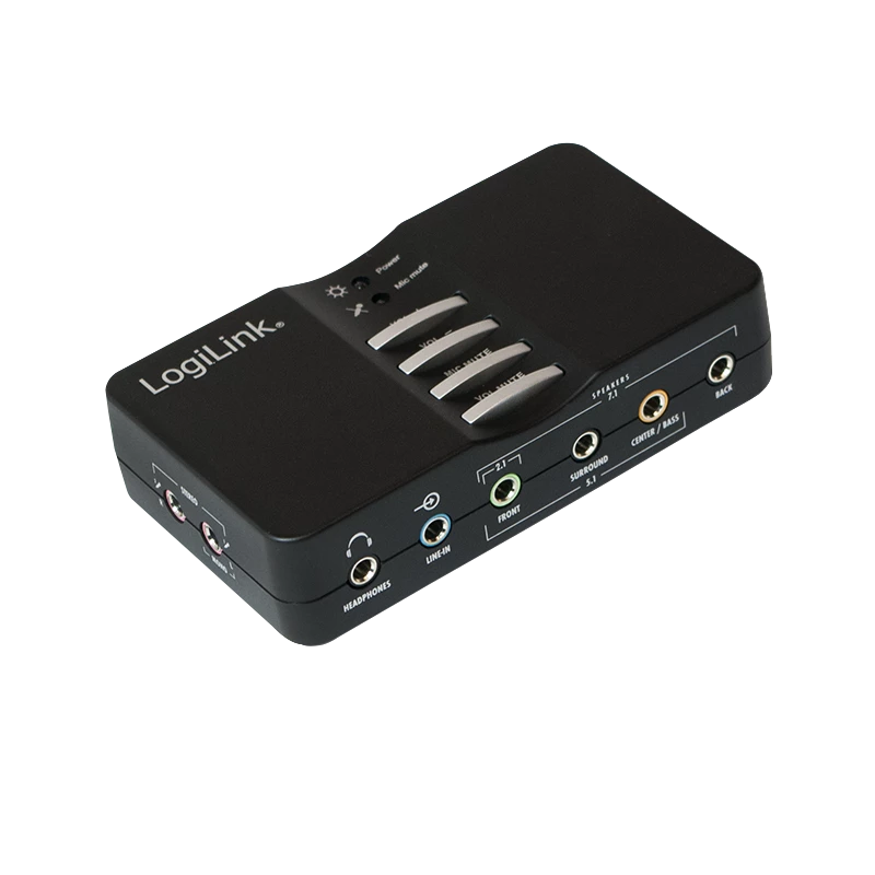 LogiLink USB Sound Box Dolby 7.1 8-Kanal 7.1 Kanäle