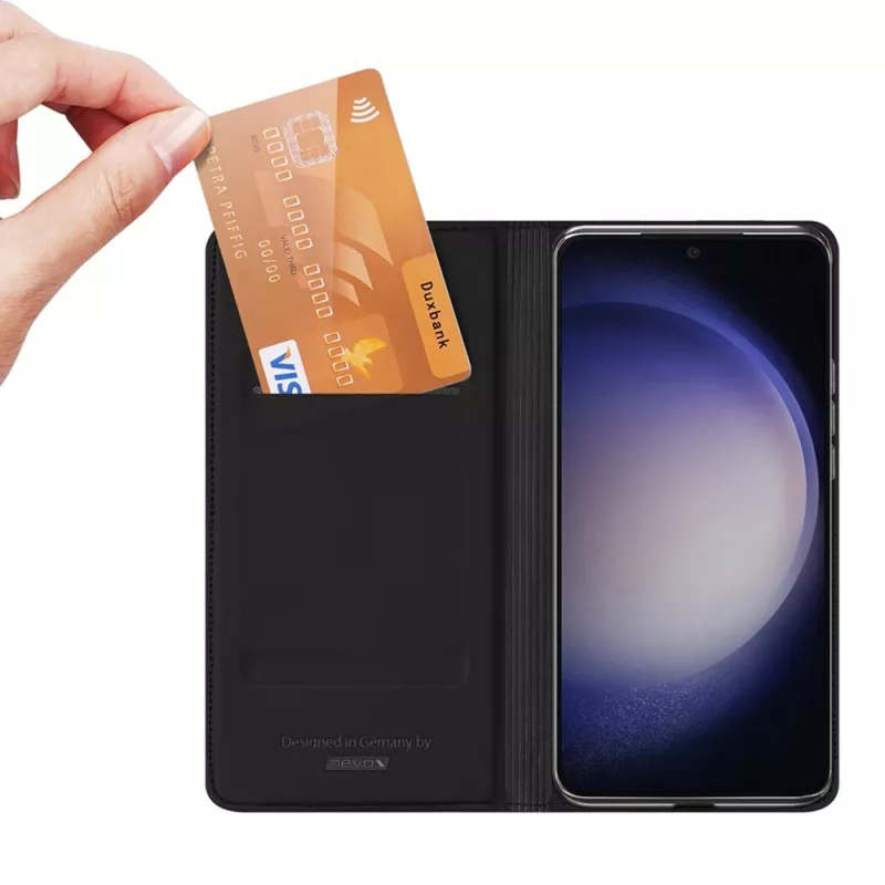 Nevox Vario Series - Samsung Galaxy S25 Book Case, schwarz