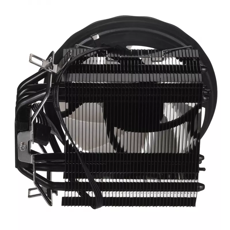 CPU-Kühler AEROCOOL PGS Rave 4 FRGB 120-mm-Lüfter, 4 Heatpipes, ARGB, 120 × 25 mm, 1800 U/min, 12 V, 0,5 A