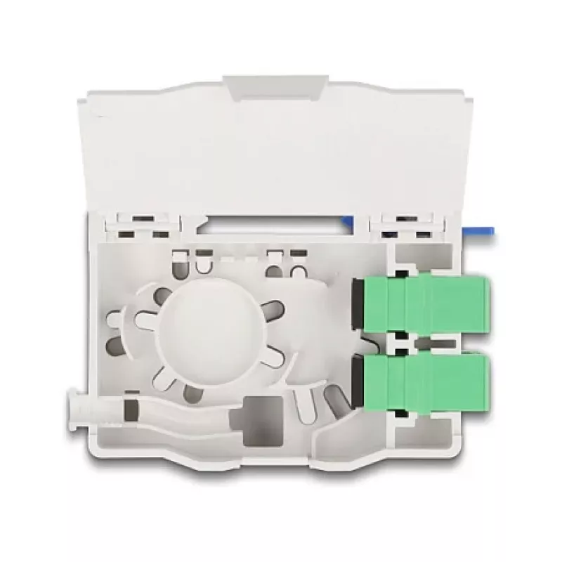 Glasfaser-Anschlussbox DeLOCK 88097 SC Simplex Weiß