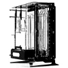 Front-Verteilerplatte für individuelle PC-Wasserkühlung, Singularity Spectre 2.0 Elite – vordere Panel-Reservoir-/Durchflusshalterung (SC-SPECTRE-ELITE-FRONT-BK)