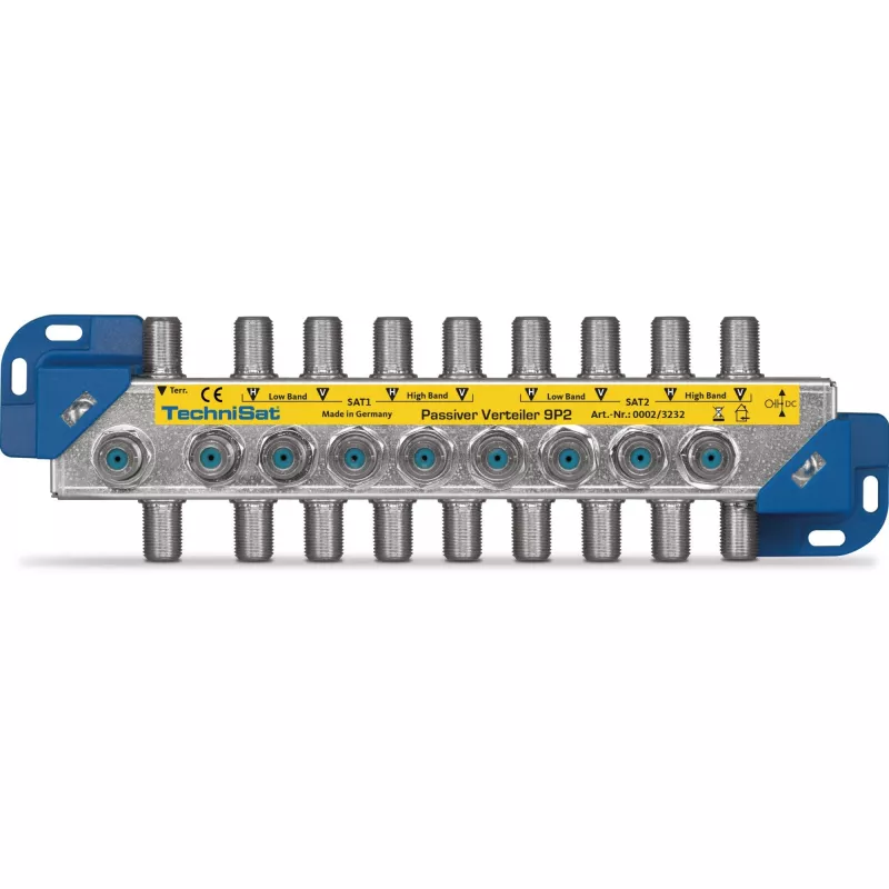 Kabel-Splitter TechniSat 9P2 Silber 950-2150 MHz