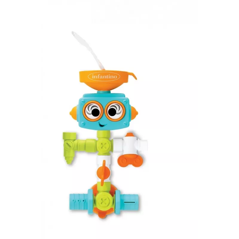 Bade-Roboter mit Dusche