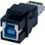 Kabel-Adapter Bachmann 917.401 USB 3.0 A auf B Schwarz