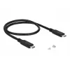 Delock - Speichergehäuse - M.2 - M.2 NVMe-Karte - USB 3.1 (Gen 2) - Schwarz (42614)