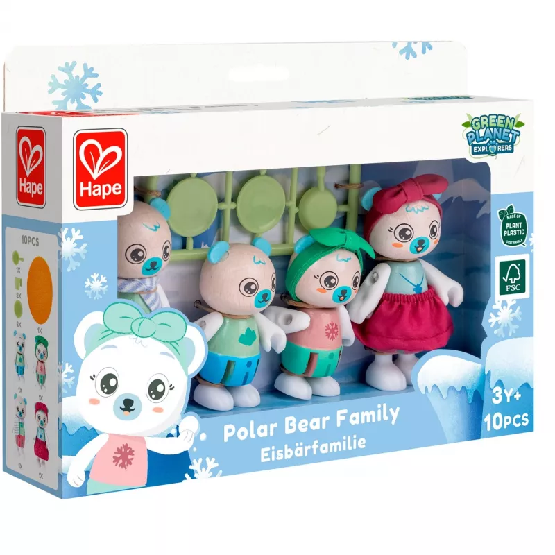 Hape Eisbärenfamilie Spielfigur