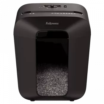 Fellowes Powershred LX41 Aktenvernichter Partikelschnitt Schwarz