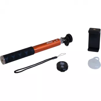 Selfie Stick Ultron Alu 80 Smartphone Schwarz Rot