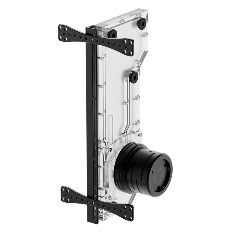 Singularity Resonance 2.0 Single D5 Distro Plate — Einzelpumpen-Reservoir-Distributionsplatte für individuelle Wasserkühlung