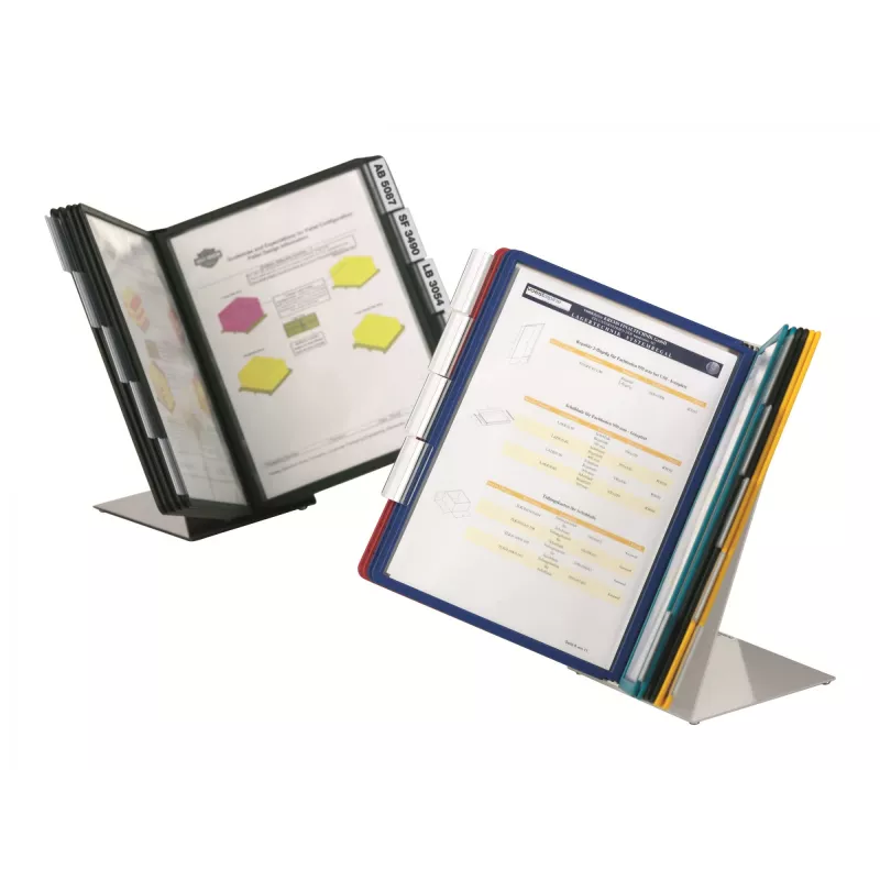 Dokumenten-Display-Karussell Schreibtisch Hochformat A4 Durable VARIO
