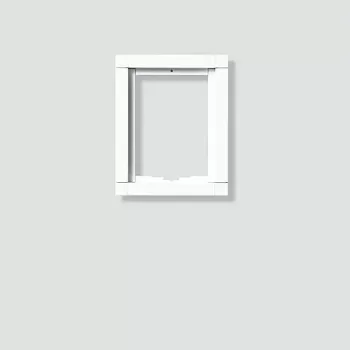 Siedle KR 611-1/1-0 SM - Rahmen - Silber - Siedle - Aluminium - Oberfläche - 131 mm (200016830-01)