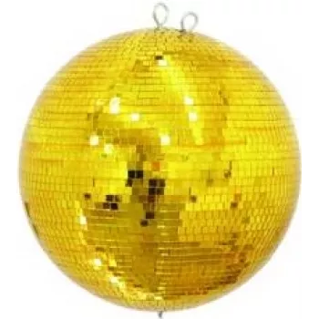 Spiegel-Discokugel EUROLITE 50120037 40 cm – goldene Oberfläche
