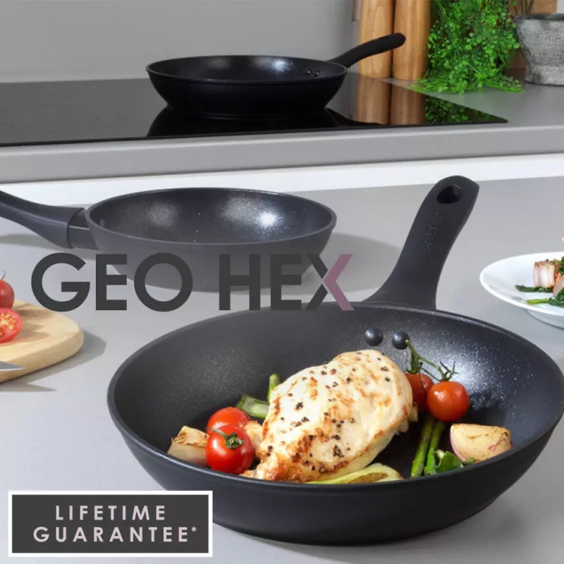 Bratpfannen-Set Salter BW08773 3-teilig — 20/24/28 cm antihaftbeschichtete Bratpfannen