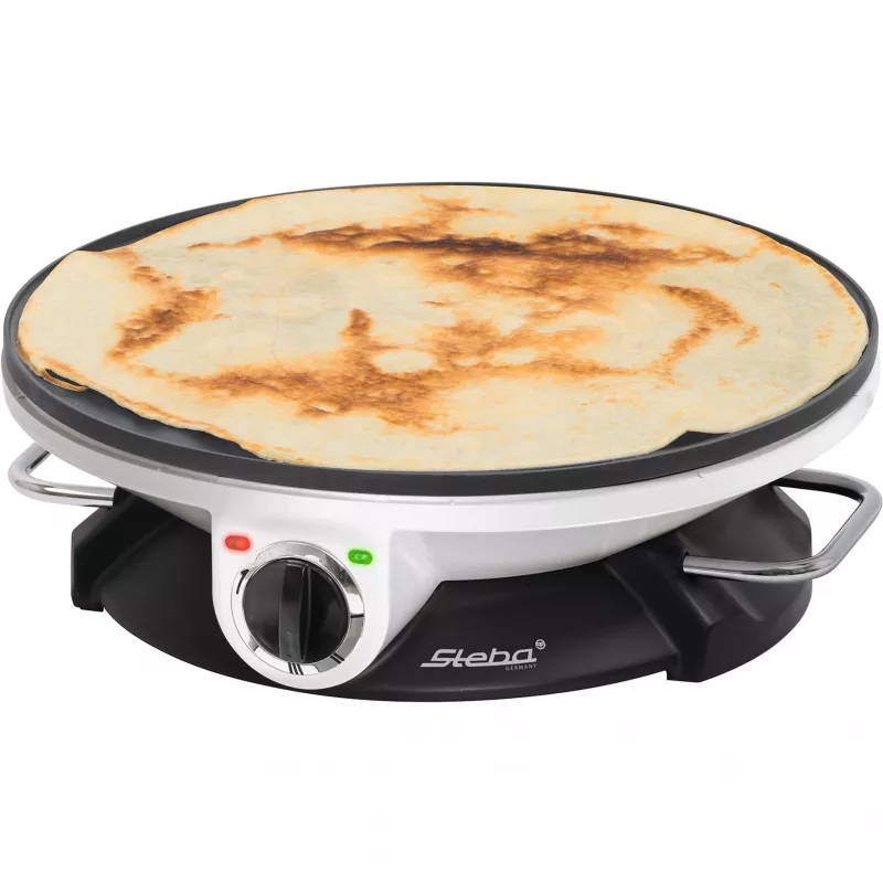 Steba CR 32 - Crêpe-Platte - 1,2 kW - Schwarz/Weiß