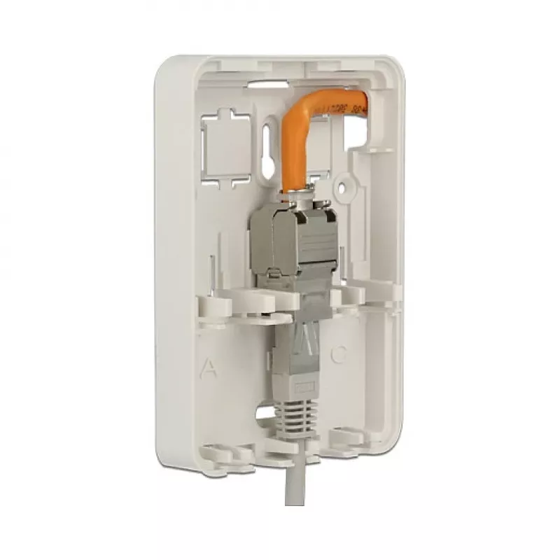 Aufputz- und Verteilerdose DELOCK 86262, weiß, 82×120×31 mm